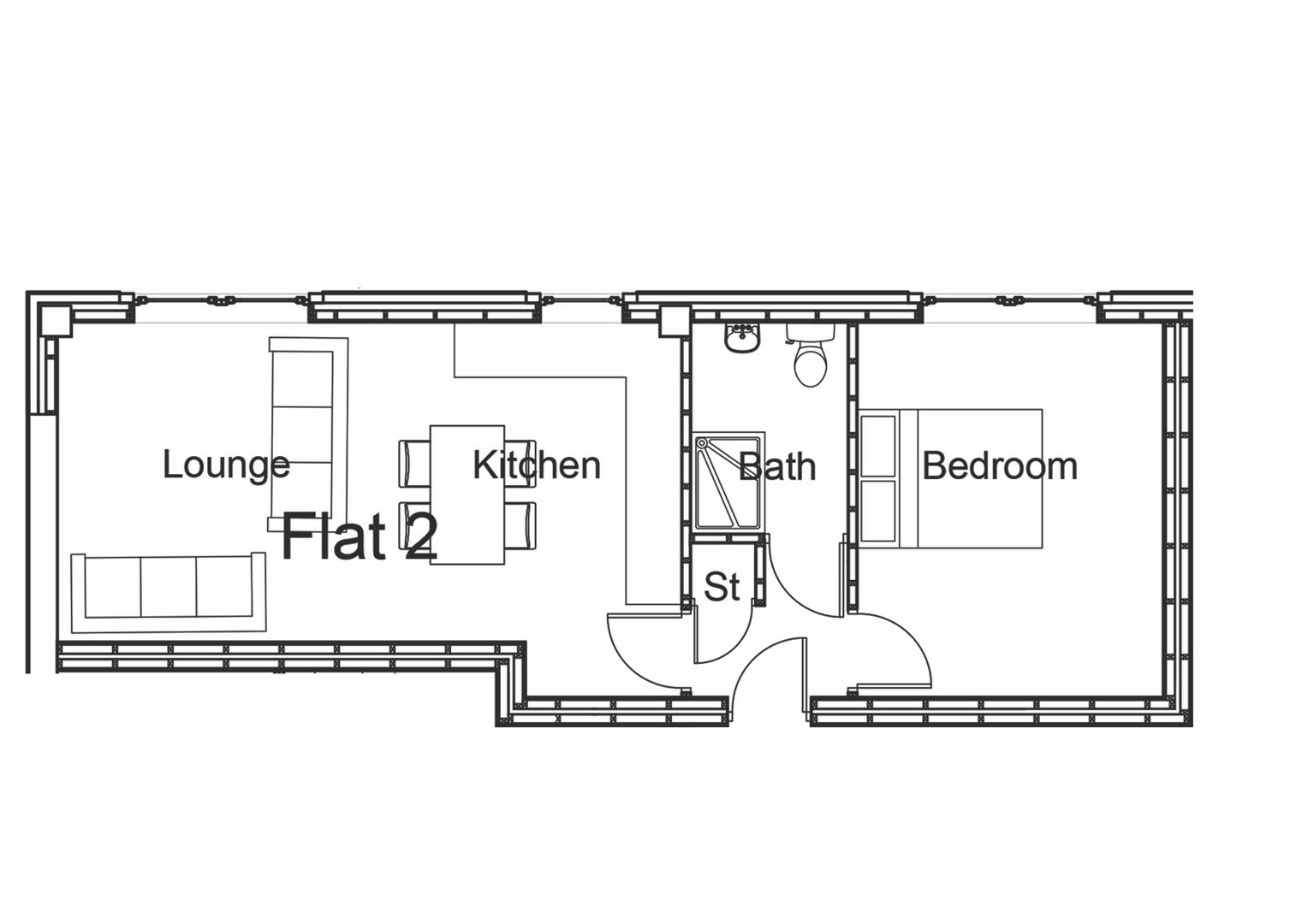 1 bedroom apartment Let Agreed in Earby - flat 2.jpg
